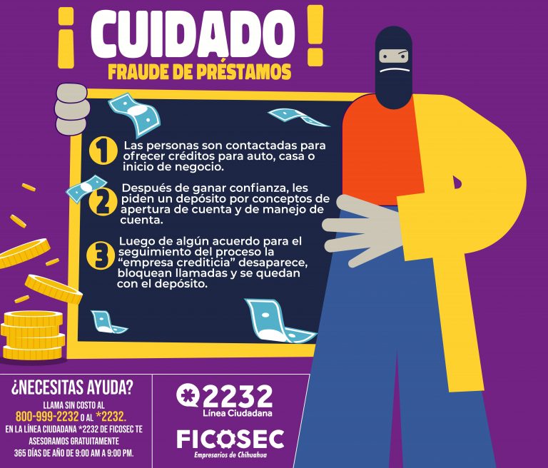 Ofrece Línea Ciudadana De FICOSEC Recomendaciones Para Evitar Fraude ...